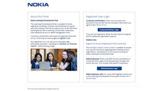 
                            4. Nokia Learning Portal - Social Care Hub Portal