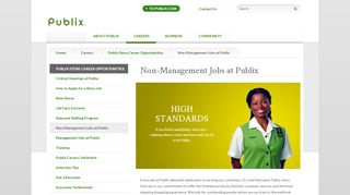 
                            4. Non-Management Jobs at Publix | Stores | Careers | Publix ... - Publix Job Application Portal