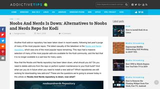 
                            4. Noobs And Nerds Is Down: Alternatives to Noobs and Nerds Repo for ... - Http Noobsandnerds Com Portal