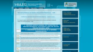 
                            7. Normativa Sistema de Gestión Documental Electrónica – GDE ... - Portal Gde