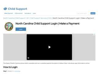 North Carolina Child Support Login  Make a Payment ...