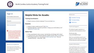 North Carolina Justice Academy Training Portal - Ncja Online Portal