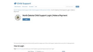 
                            5. North Dakota Child Support Login | Make a Payment | Child ... - Nd Child Support Portal