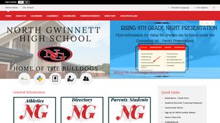 
                            9. North Gwinnett HS / Homepage - My Eclass Portal Gwinnett County