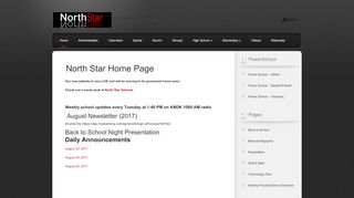 North Star | North Star Public Schools | North Star - K12 Northstar Powerschool Portal