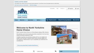 
                            2. North Yorkshire HomeChoice: Home - Yorkshire Housing Homechoice Portal