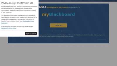 Northern Arizona University - Blackboard Learn