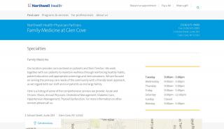 
                            3. Northwell Health Physician Partners Family Medicine at Glen Cove ... - Cove Family Practice Patient Portal