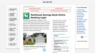 
Northwest Savings Bank Online Banking Login ⋆ Login Bank
