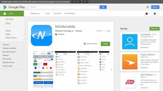 
                            8. NOVAmobile - Apps on Google Play - Novatime Payroll Portal
