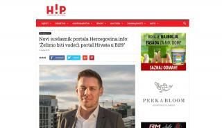 
                            7. Novi suvlasnik portala Hercegovina.info: 'Želimo biti vodeći portal ... - Hercegovina Info Portal