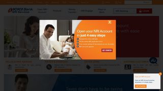 
NRI Banking - NRI Bank Account - NRI Services - ICICI Bank  
