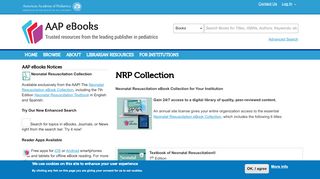 
                            7. NRP Collection | AAP eBooks - Aap Nrp Portal