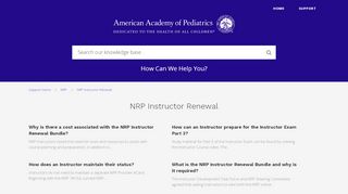 
                            8. NRP Instructor Renewal - American Academy of Pediatrics ... - Aap Nrp Portal