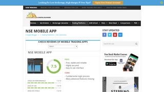 
                            7. NSE Mobile App Review 2020 | Features, Problems, Benefits - Nse Mobile App Portal
