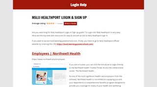 
                            8. Nslij Healthport Login & sign in guide, easy process to login ... - Nslij Taleo Login