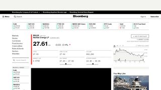 
NS:New York Stock Quote - NuStar Energy LP - Bloomberg ...
