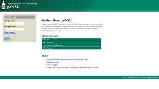 
                            1. NSU Login Northeastern State University