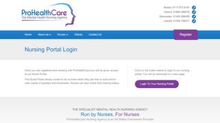 Nursing Portal Login - ProHealthCare - Prohealth Care Portal