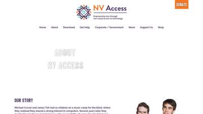 NV Access  About NV Access