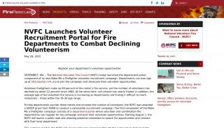 
                            3. NVFC Launches Volunteer Recruitment Portal for Fire Departments to ... - Nvfc Portal
