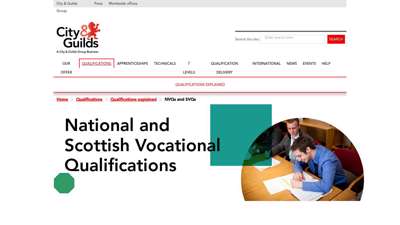 
                            5. NVQs and SVQs City & Guilds