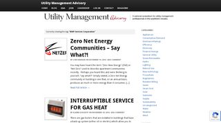 
NWP Services Corporation - Utility Management Advisory  
