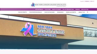 
                            2. NY Cancer Specialists - New York Cancer And Blood Specialists Patient Portal
