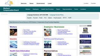 
                            5. NYS Workers Compensation Board - Home Page - Cgu Workers Compensation Portal