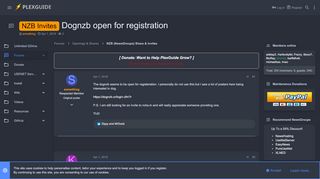 
                            5. NZB Invites - Dognzb open for registration | PlexGuide.com - Dognzb Portal