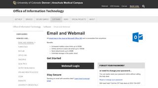 
                            3. O365 Outlook Email - University of Colorado Denver - Uc Webmail Portal