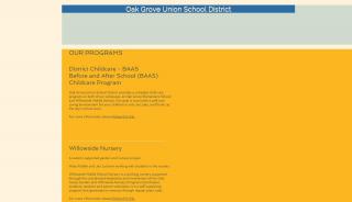 
                            1. oak-grove-usd | Programs and Resources - Oak Grove Union School ... - Willowside Middle School Parent Portal