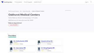 
Oakhurst Medical Centers, Stone Mountain, GA - Healthgrades
