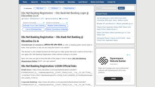
                            5. Obc Net Banking Registration | Obc Bank Net ... - mrstatus.in - Www Obconline Co In Portal
