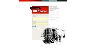 
                            1. OC Transpo Driver's Seat - Oc Transpo Drivers Seat Portal