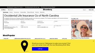 
                            7. Occidental Life Insurance Co of North Carolina - Company ... - Occidental Insurance Portal