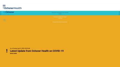 Ochsner Anywhere Care Virtual Visits  Ochsner Health