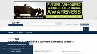 
                            6. Octo wins US Army PBUSE system maintenance contract - Pbuse Portal Army