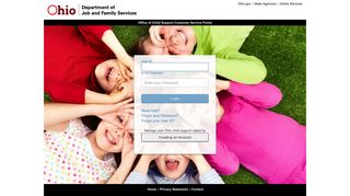 ODJFS | Child Support Customer Service Portal - Cuyahoga County Child Support Web Portal