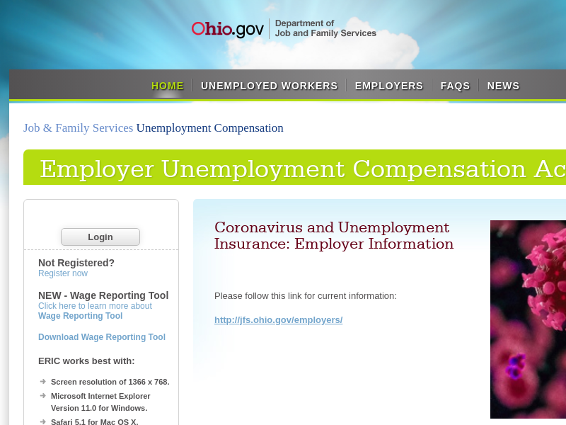 
                            8. ODJFS Online - Ohio