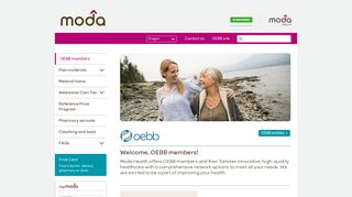 
                            8. OEBB: Home - Moda Health - My Moda Portal