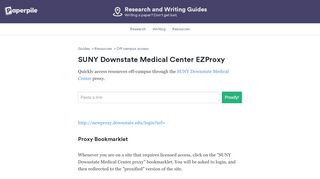 
                            7. Off-Campus Access @ SUNY Downstate Medical Center ... - Suny Downstate Portal
