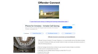 
                            5. Offender Connect - Inmate Telephone Service - Inmate Connect Portal