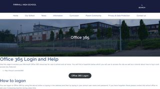 
                            4. Office 365 - Firrhill High School - Office 365 Edinburgh Login