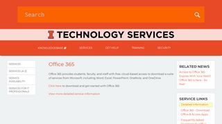 
                            6. Office 365 | Technology Services at Illinois - Uiuc Outlook Email Portal