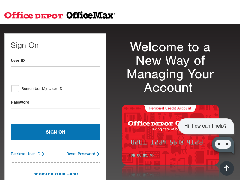 Office Depot Credit Card: Log In or Apply