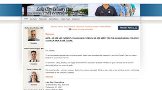 
                            3. Office Hours - Lake City Primary Care Patient Portal