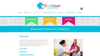 
                            5. OFFICE INFO - Rivertown Pediatrics - Rivertown Pediatrics Patient Portal