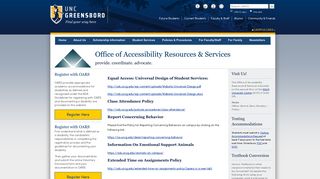 
Office of Accessibility Resources & Services | provide ...  
