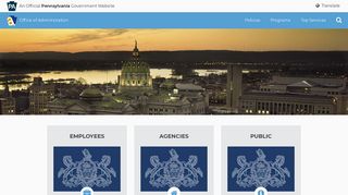 
                            1. Office of Administration Homepage